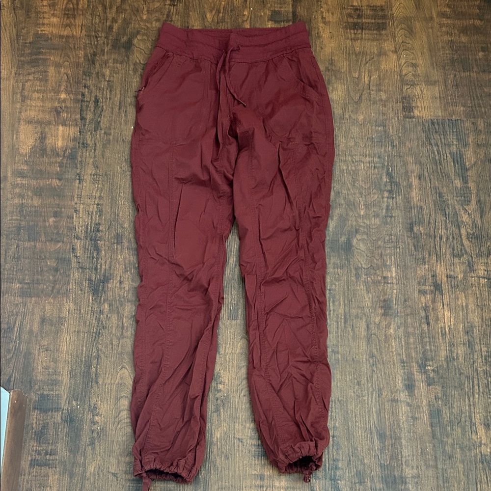 The North Face Maroon Jogger Pants
